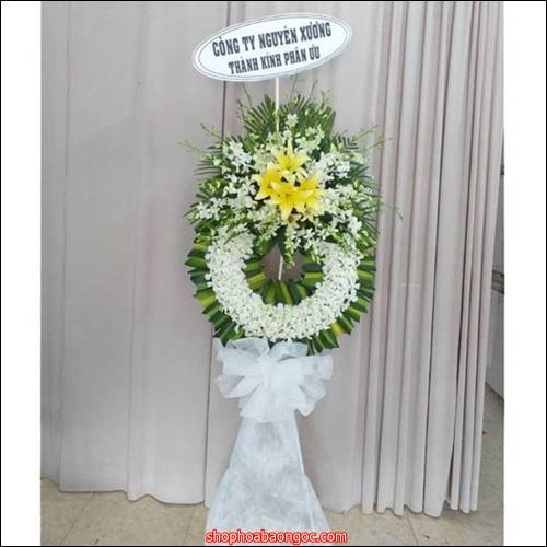 Hoa tang lễ ở Đồng Xoài