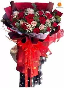 BN1781 - Bó Hoa Hồng Tặng Người Yêu Ngày Valentine