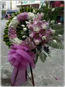 Mẫu hoa viếng tang lễ AG221