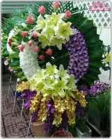 Mẫu hoa viếng tang lễ V216
