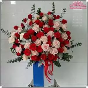 Giỏ hoa tình yêu G522