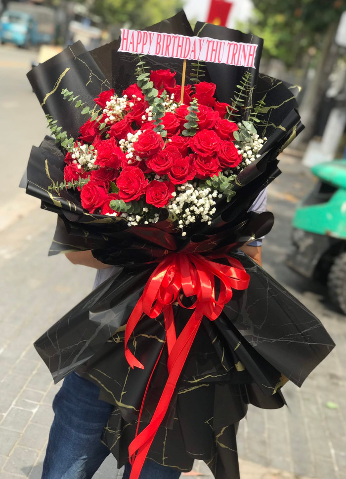 Bó hoa Hồng đỏ- HB1730