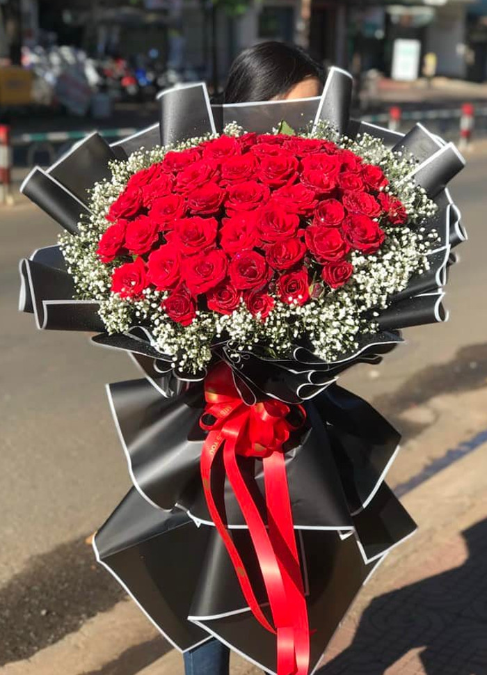 Bó hoa Hồng đỏ- HB1731